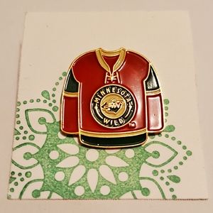 Minnesota Wild Hockey Jersey Lapel Pin EUC